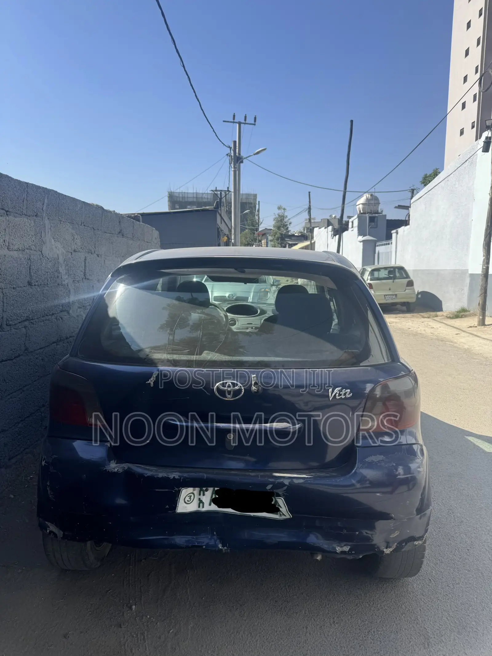 Toyota Yaris 1.4 2002 Blue