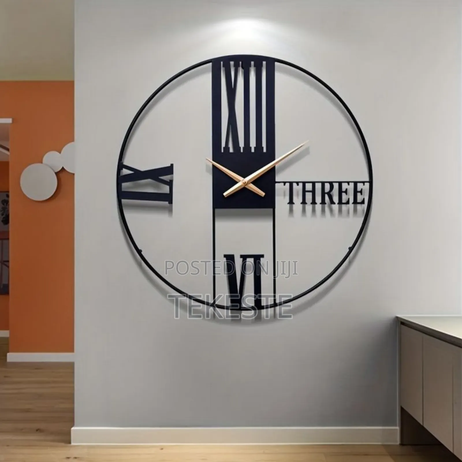 Wall Clock (Metal)
