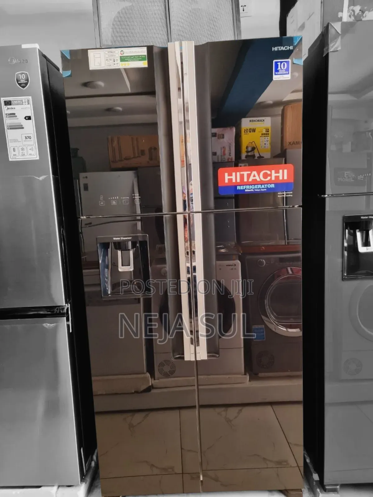 Hitachi Refrigerator 550-Litters 4 Doors Delivery