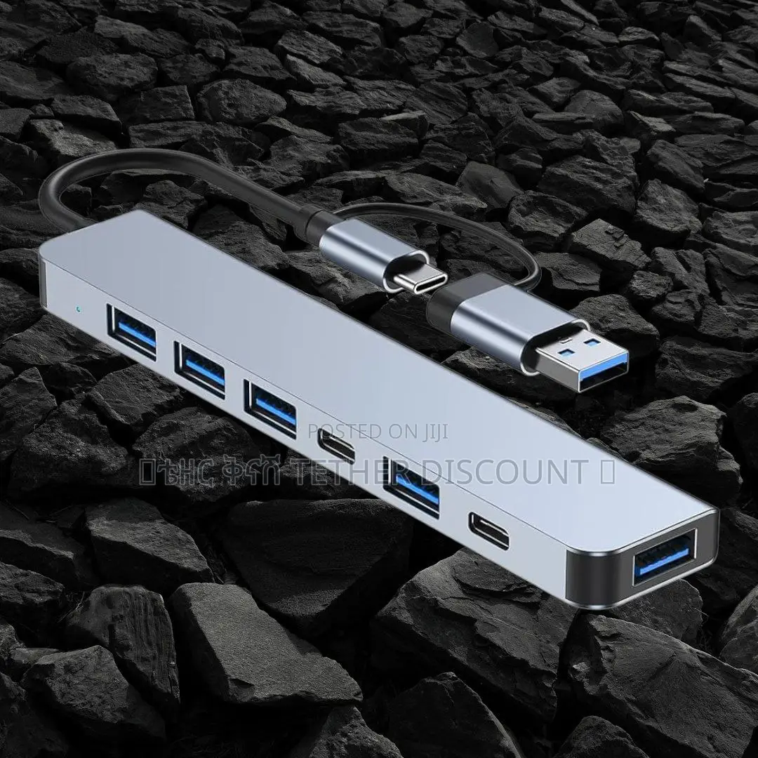 Multi-function 7-in-1 Inteligence Extension Type-c