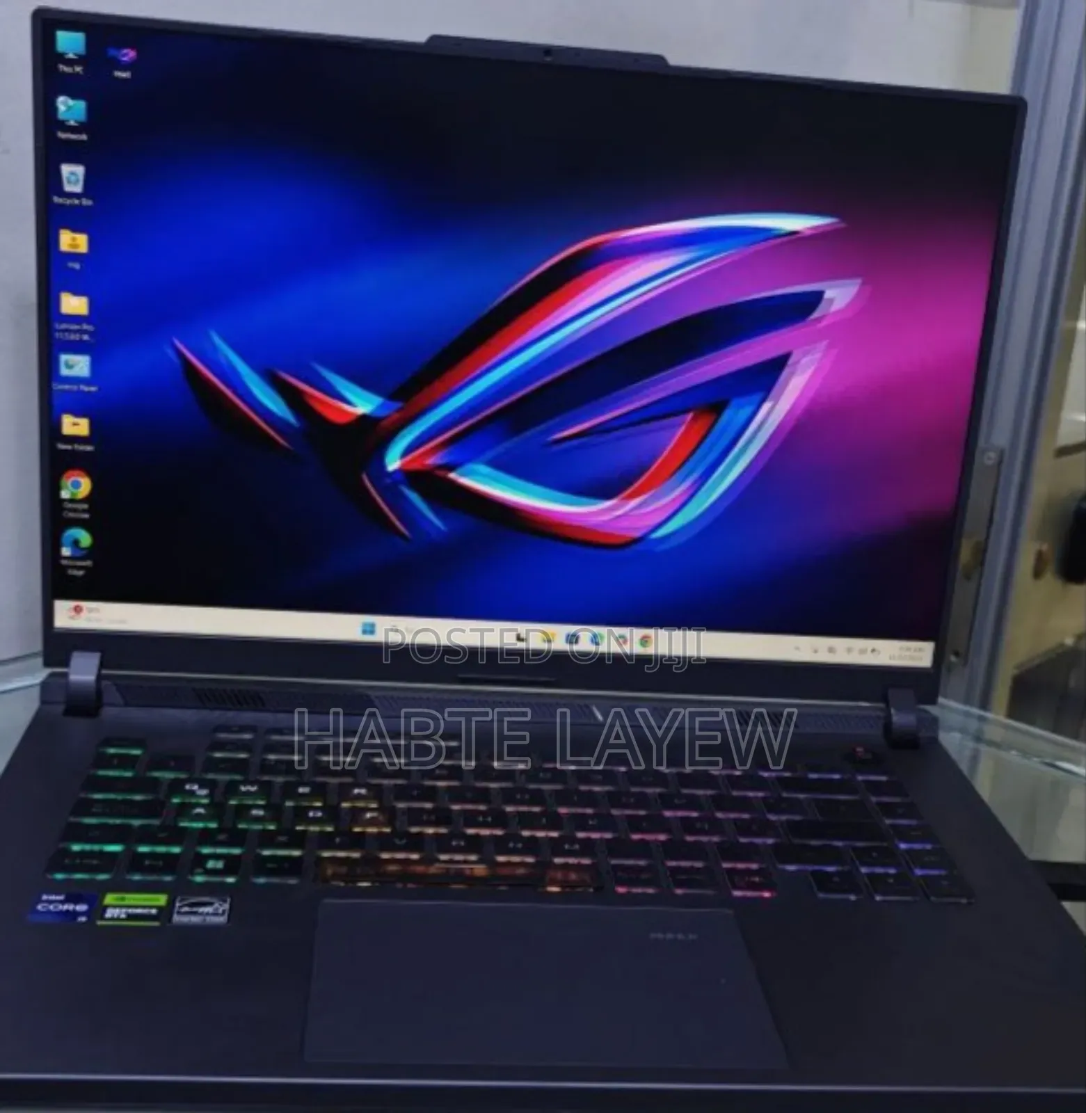 New Laptop Asus ROG Strix G16 G614 16GB Intel Core I9 SSD 1T