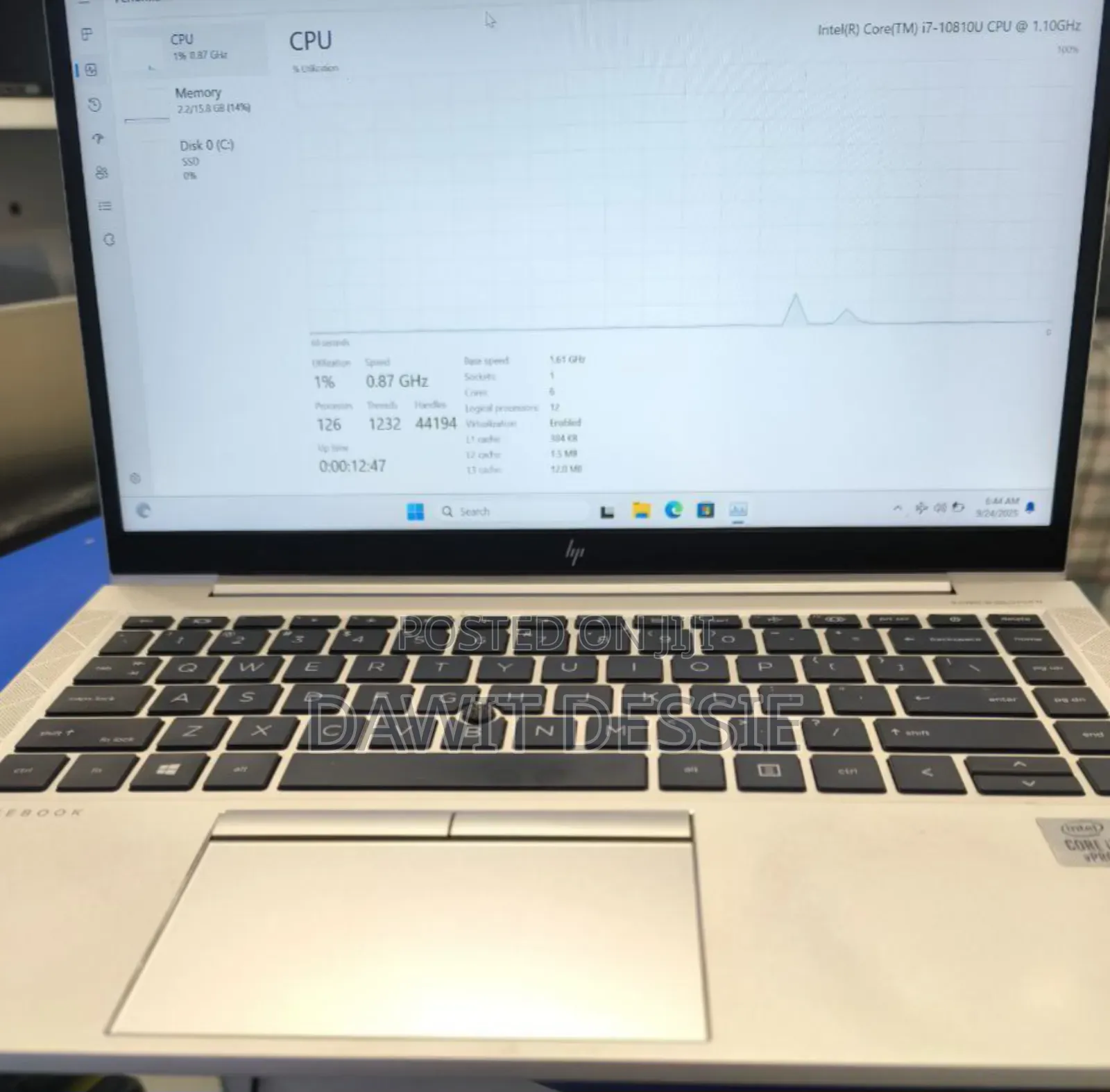 New Laptop HP EliteBook 840 G7 16GB Intel Core 7 SSD 512GB