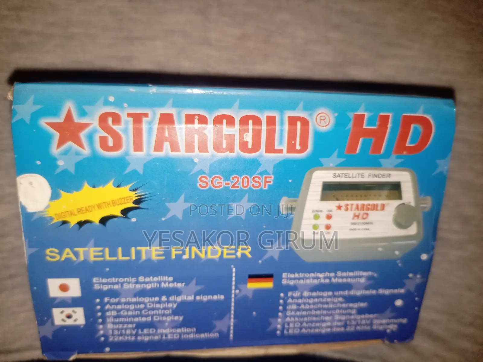 Stargold Hd Satellite Finder