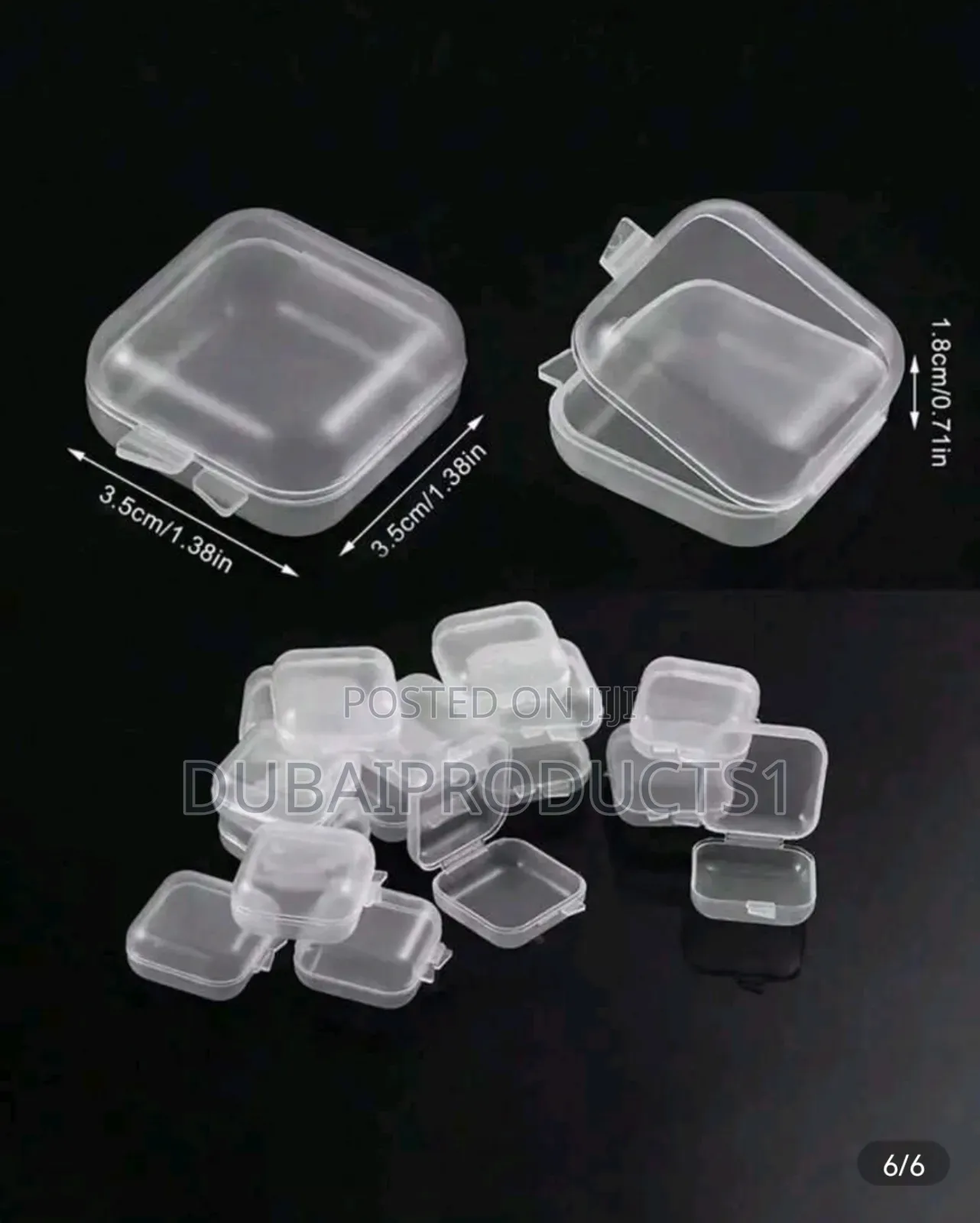 Mini Square Jewelry Storage Box