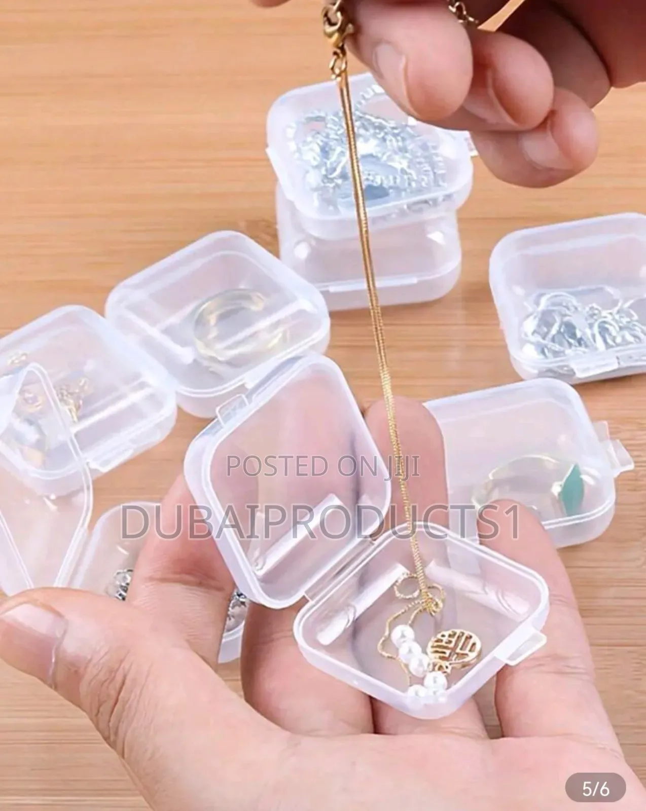 Mini Square Jewelry Storage Box