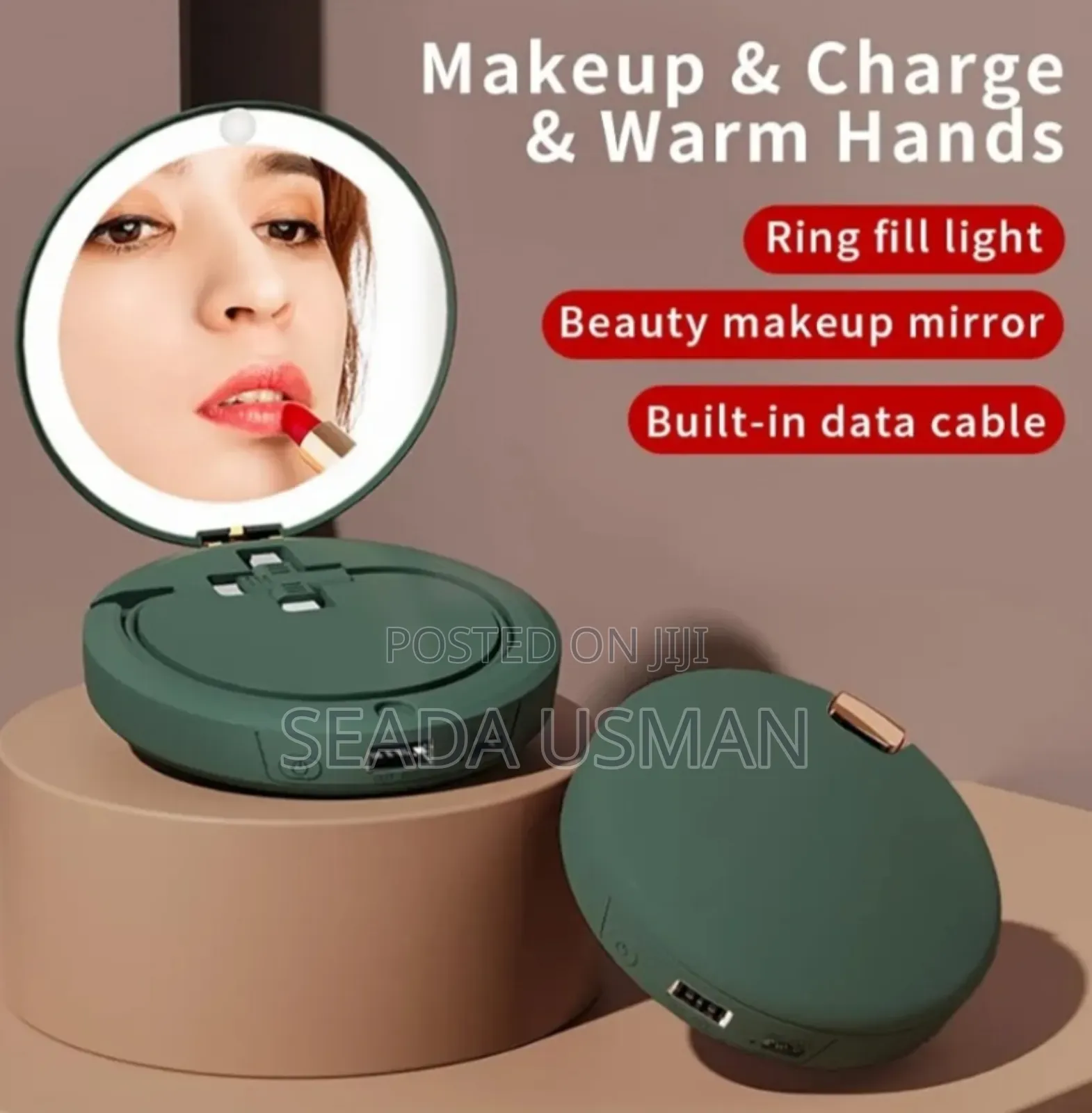 3 በ 1 ፖወር ባንክ (3 in 1 Mirror Powerbank)