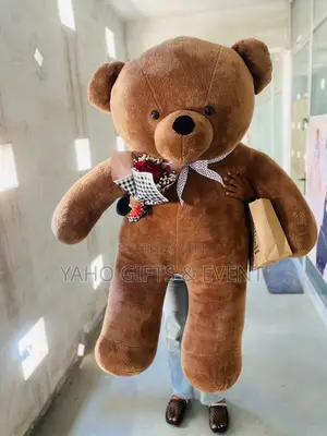 1.5 Teddy Bears With Flower