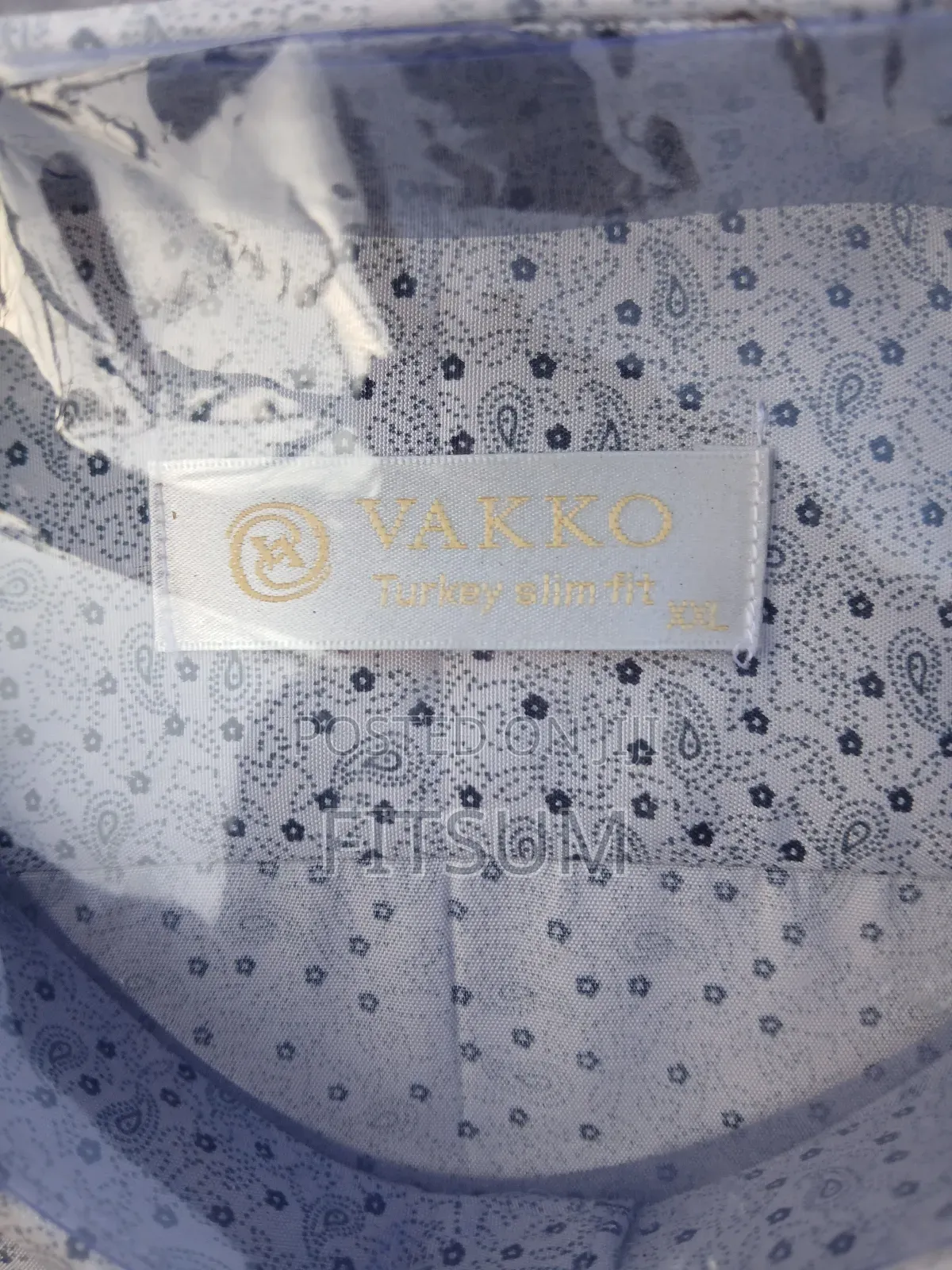 Men Shirt Turkey Vakko