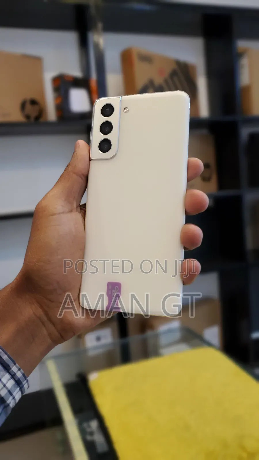 New Samsung Galaxy S21 5G 256 GB White