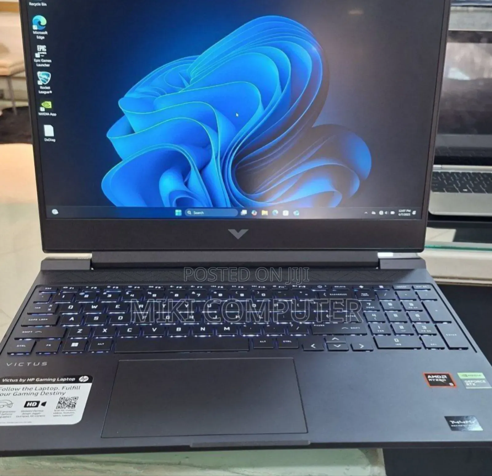 New Laptop HP Victus 16 16GB AMD Ryzen 5 SSD 512GB