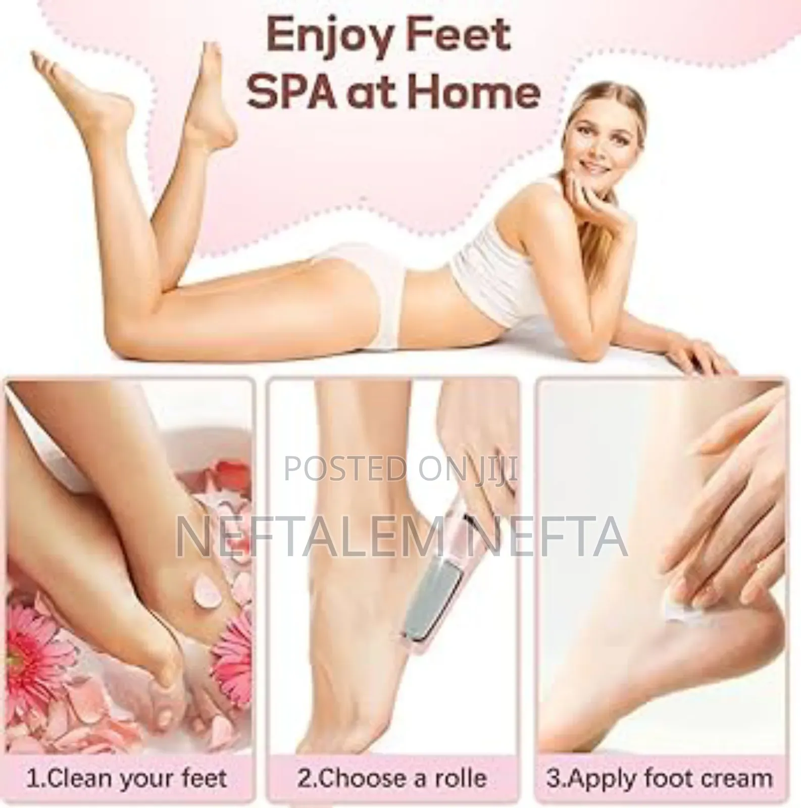 2 in 1 Electric Foot Grinder Hair Remover