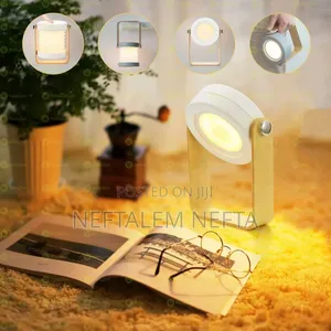 Photo - Foldable Led Bedside Table Lamp