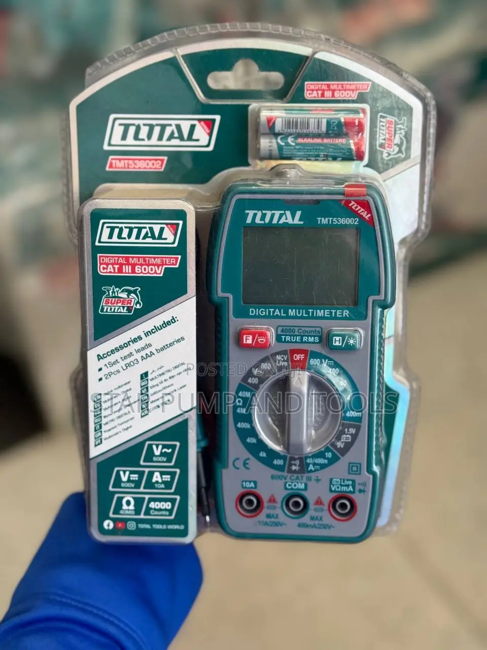 Total Digital Multimeter 600v