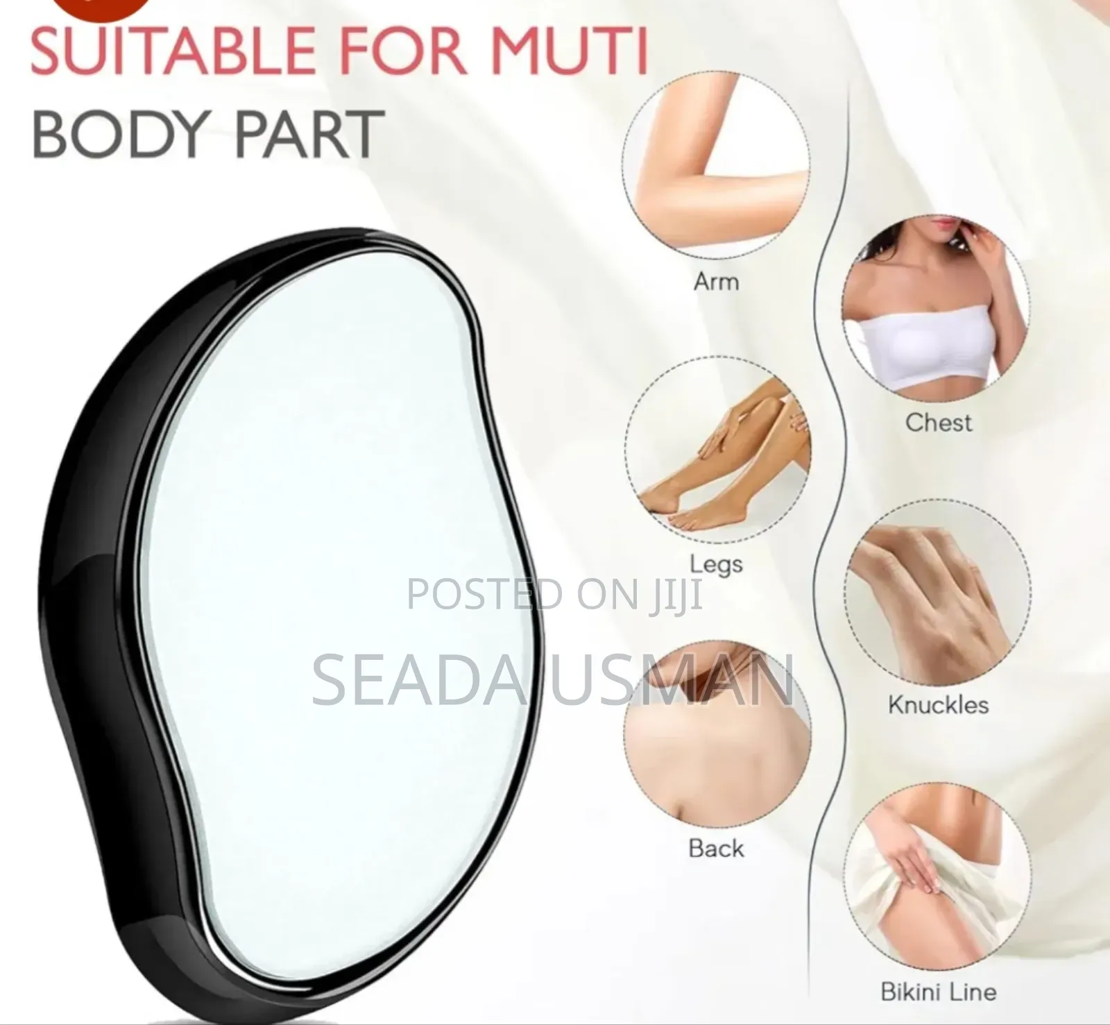 የእጅ እና እግር ፀጉር ማንሻ (Epilator Crystal Hair Remover)