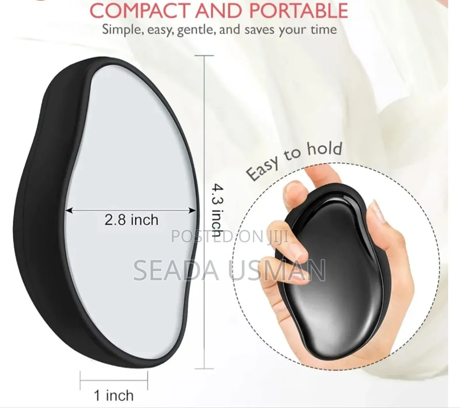 የእጅ እና እግር ፀጉር ማንሻ (Epilator Crystal Hair Remover)