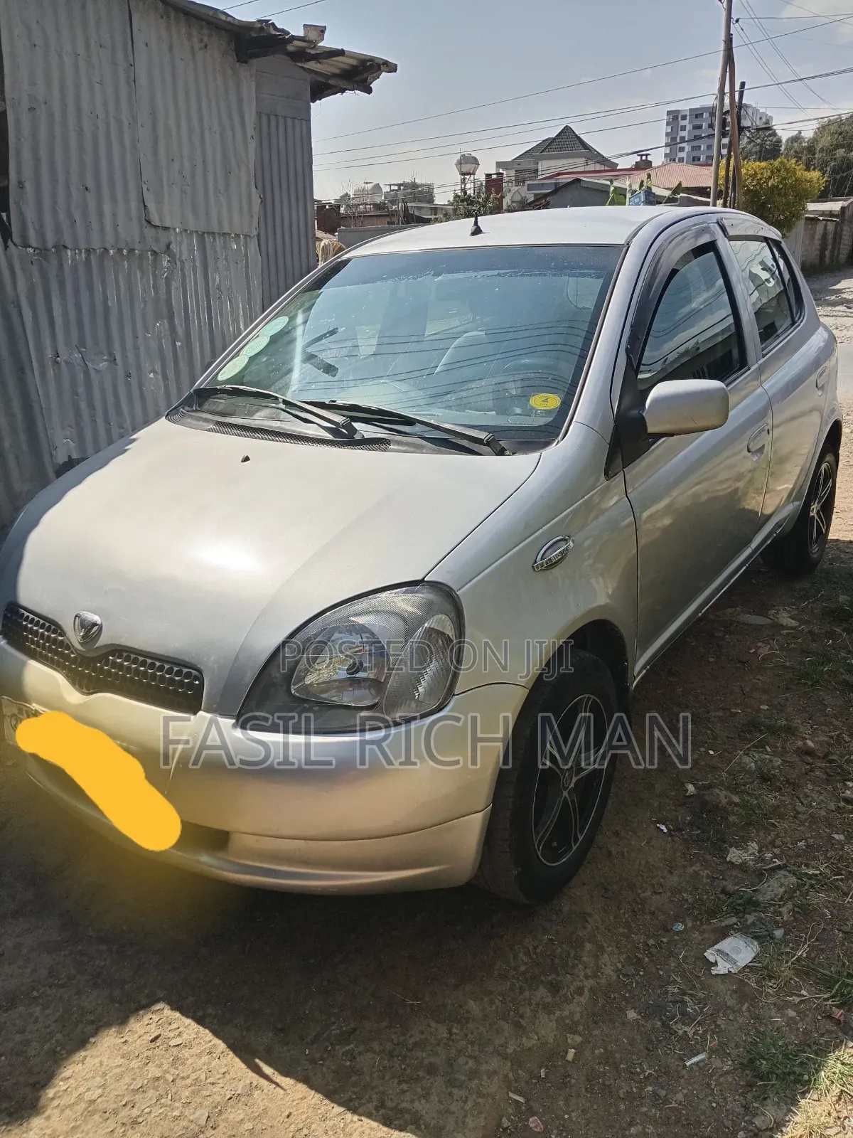 Toyota Vitz 1.3 AWD 3dr 2001 Silver