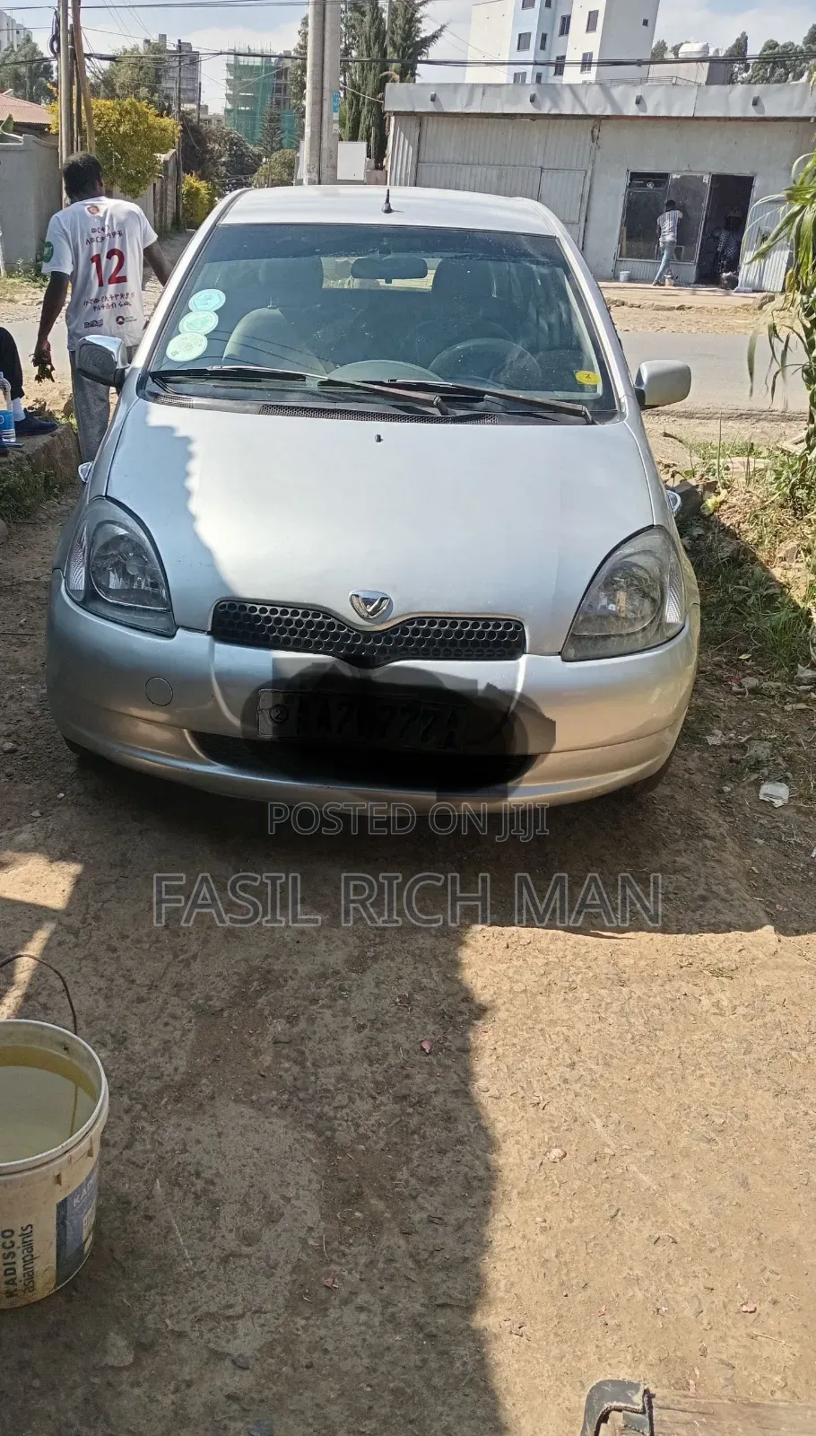 Toyota Vitz 1.3 AWD 3dr 2001 Silver