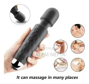 Rechargeable Silicon Magic Massager
