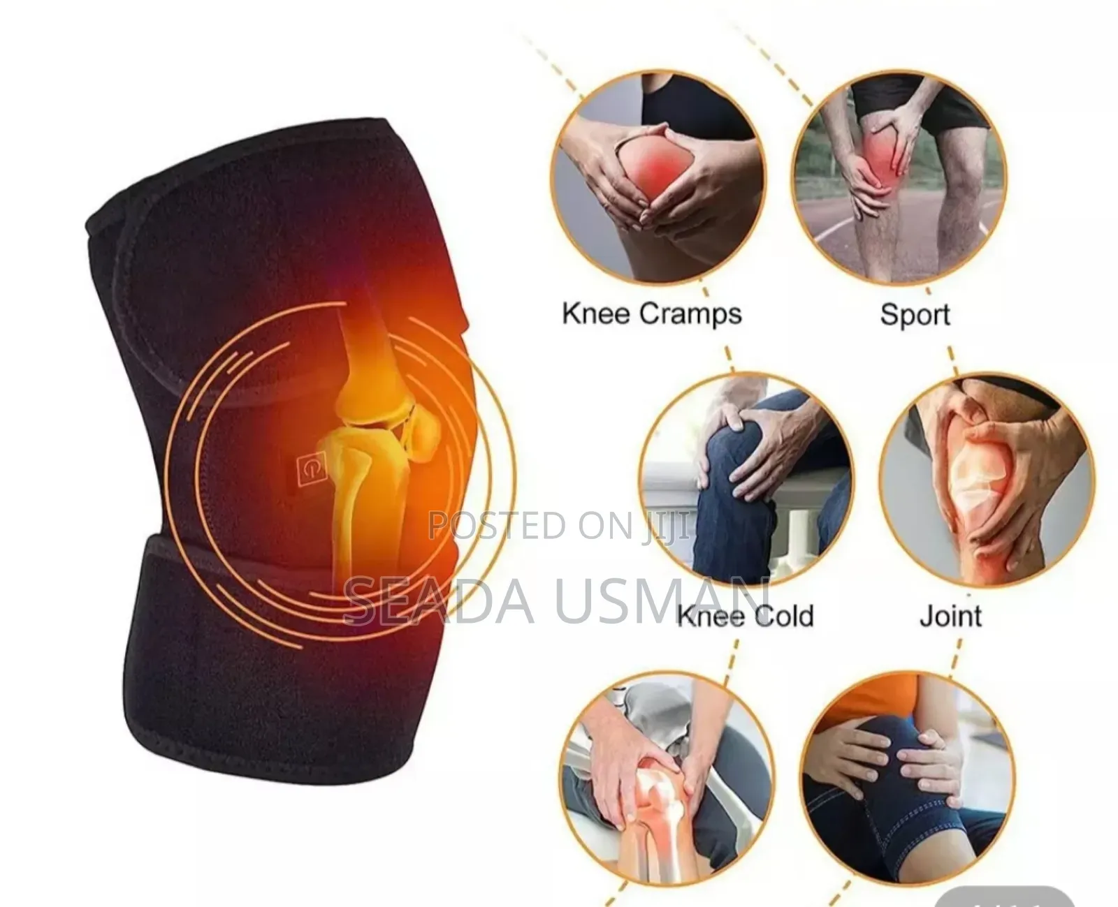 የጉልበት ማሞቂያ (Knee Heeting Brace)