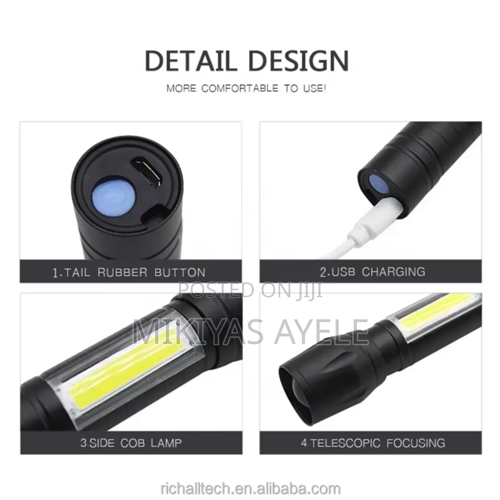 Flashlight and Powerbank 2 in 1