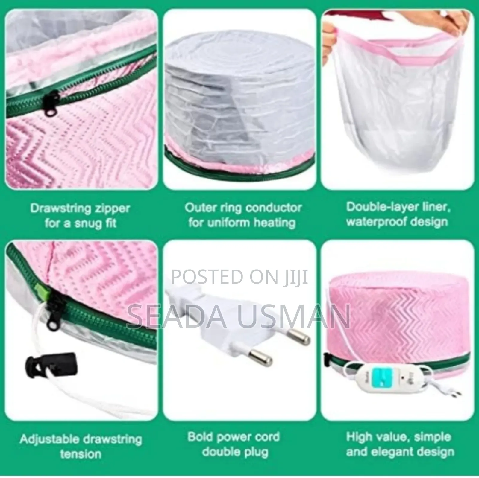 የፀጉር እስቲመር(Electric Hair Steamer Cap)