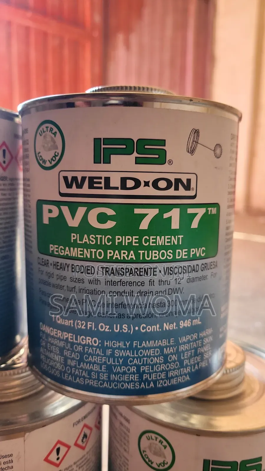 PVC 717 Gule Orginal