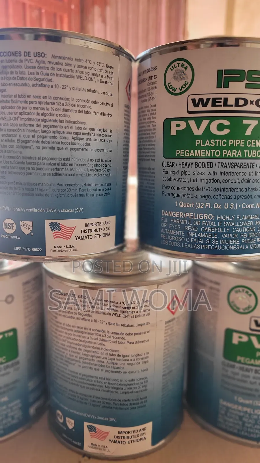 PVC 717 Gule Orginal