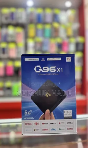 Q96 Max Android Tv Box (Tv ስማርት ማድረጊያ)