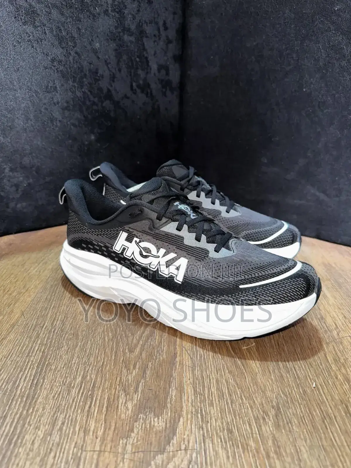 New Fashion Black White Hoka Shoes