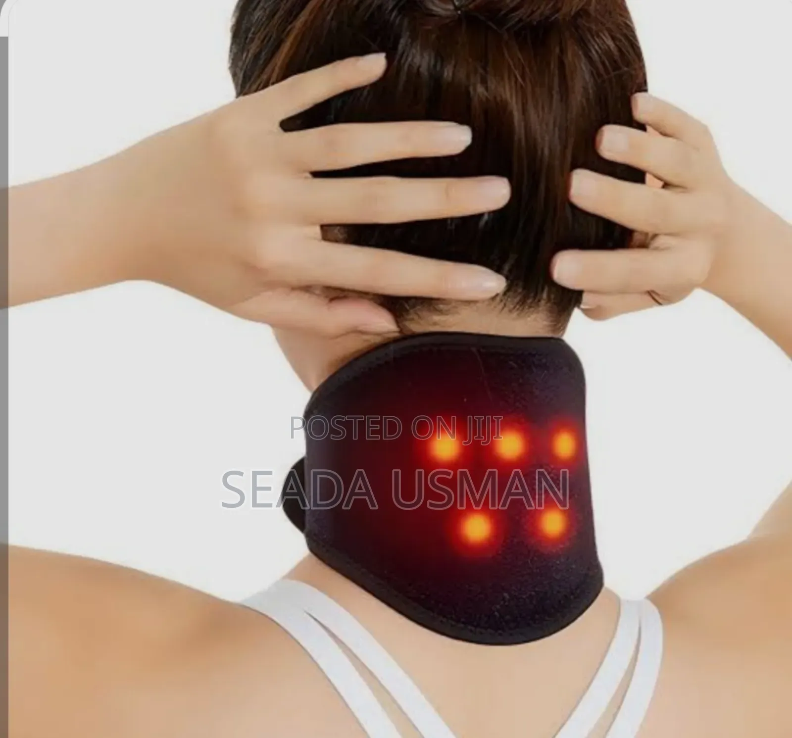 የአንገት ህመም በሙቀት ማጥፊያ (Heating Neck Brace)