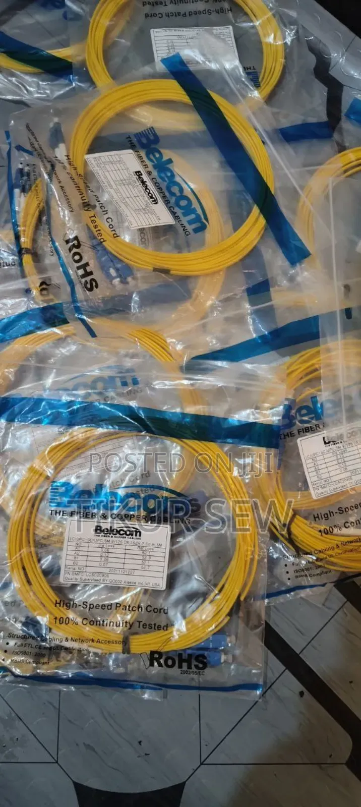 Fiber Patch Cord (Lc to Sc Duplex)