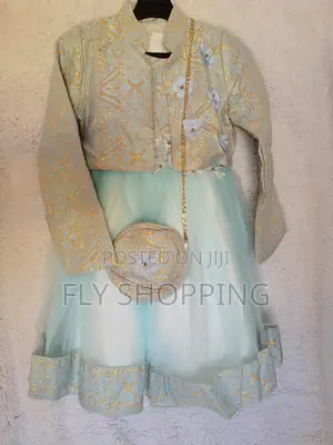 Photo - Luxury Princess Kids Dress 3 to 16 Years Old የከፍተኛ ጥራት የፕሪንሰስ ቀሚስ
