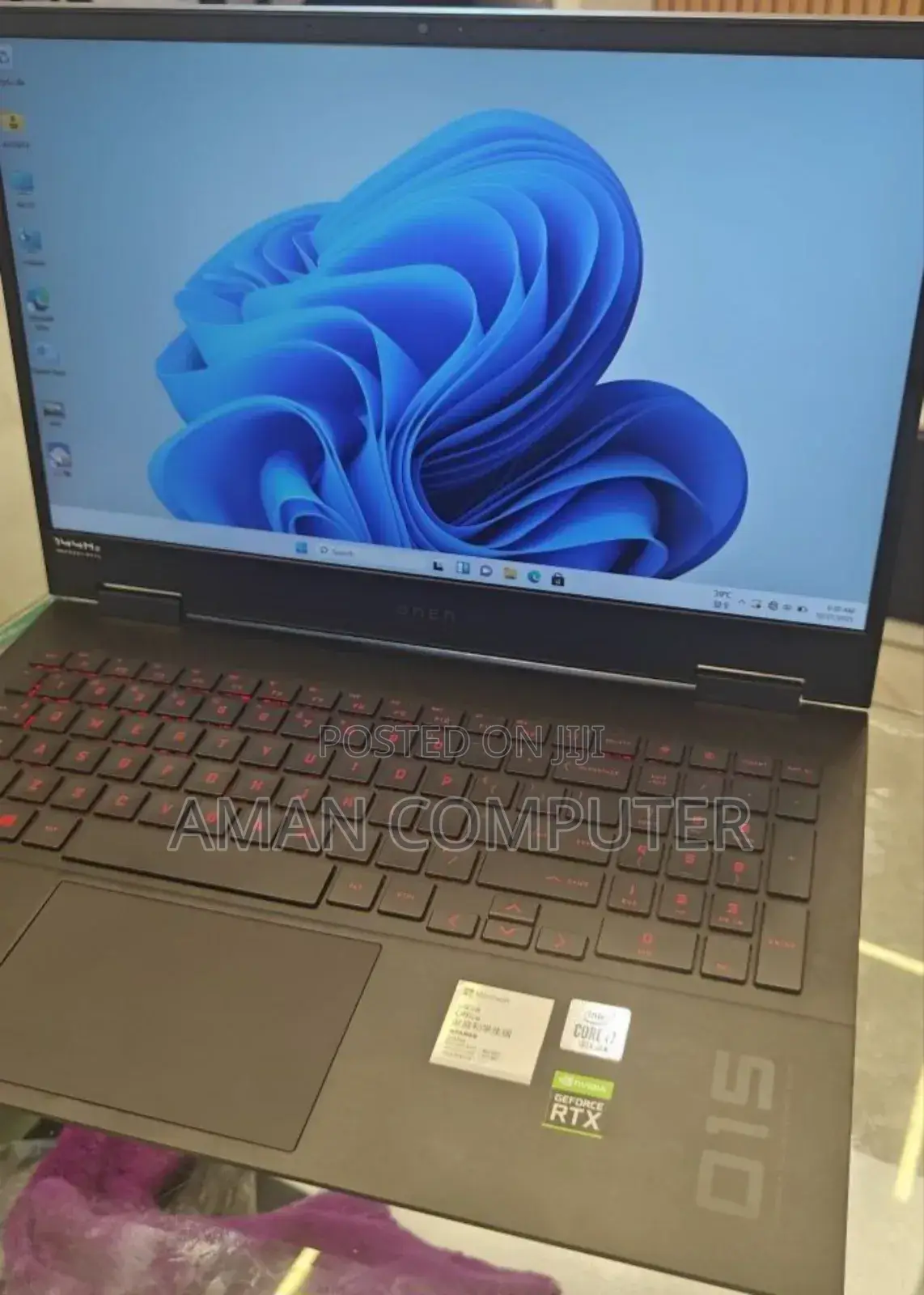 New Laptop HP Omen 15 16GB Intel Core I7 SSD 1T