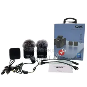 Photo - Wireless Dual Microphone Noise Reduction => Type-C+iPhone+Cameras