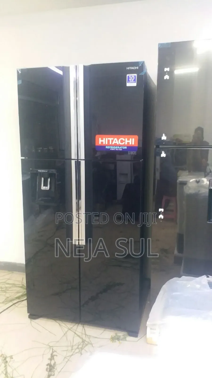 Hitachi Refrigerator 550-Litters Side by Side 4-Doors Delivery