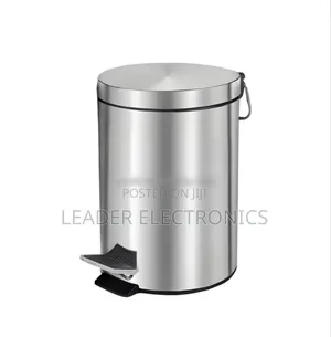 Photo - Dust Bin Trash Box Stainless Steel 12 Liter