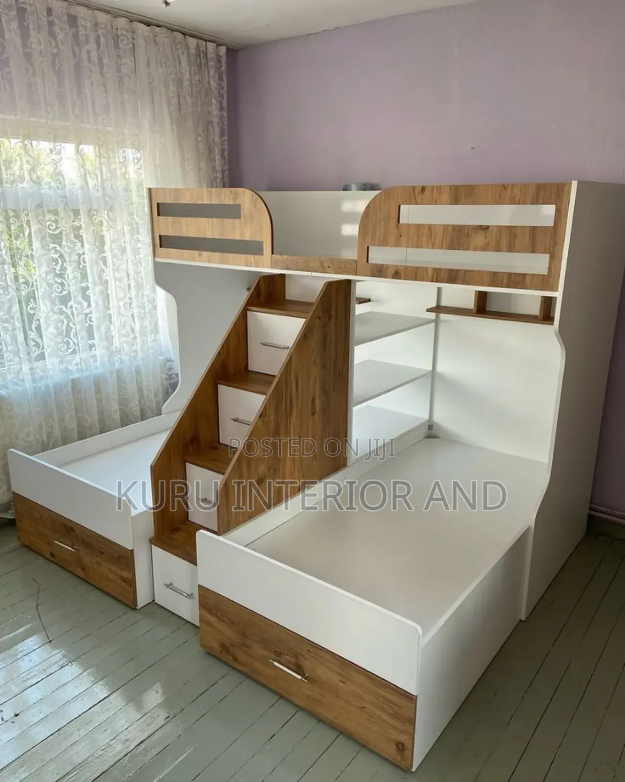 Modern Bunk Bed With 3 Bed at Any Age