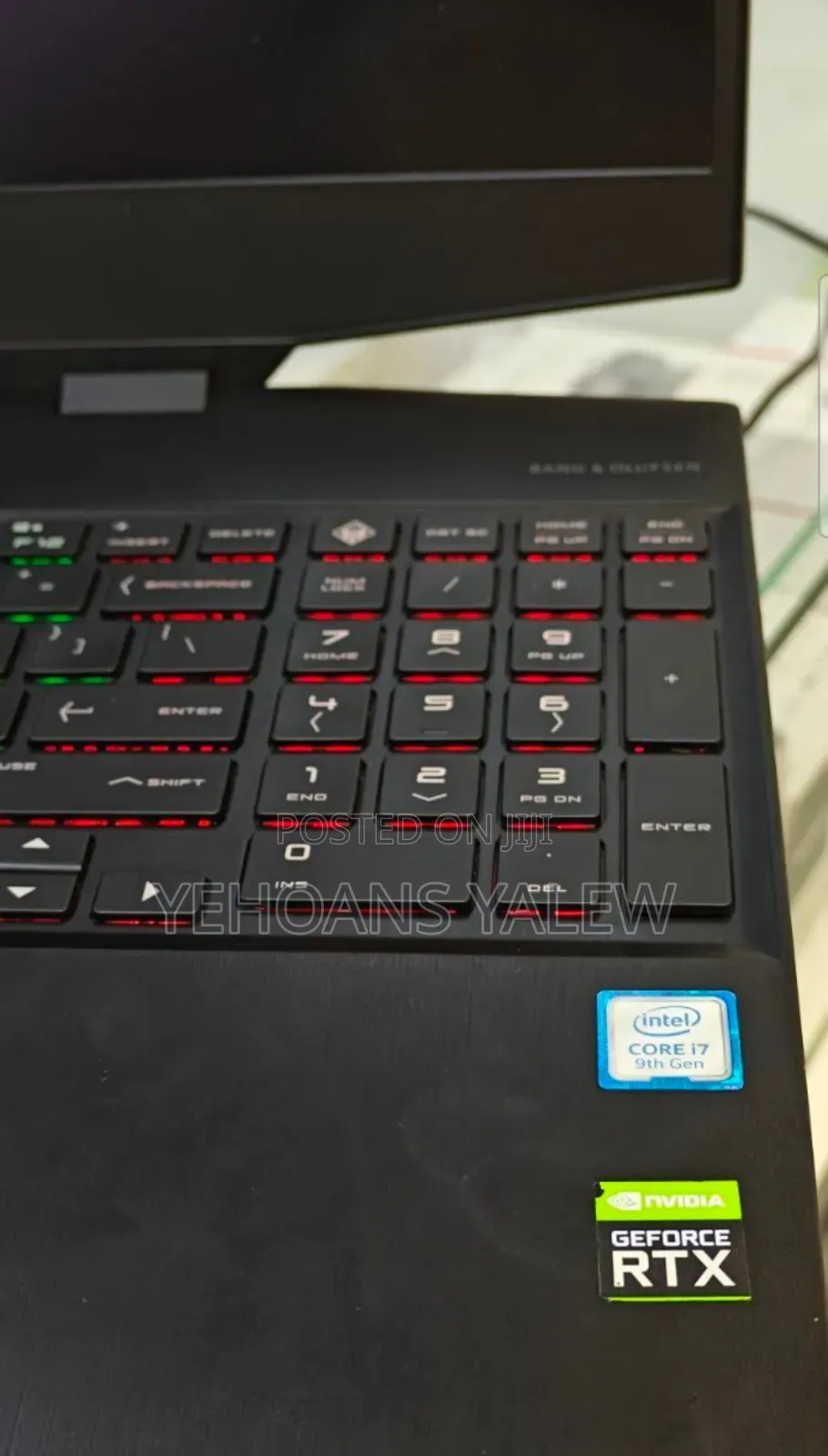 New Laptop HP Omen 15 16GB Intel Core I7 SSD 512GB