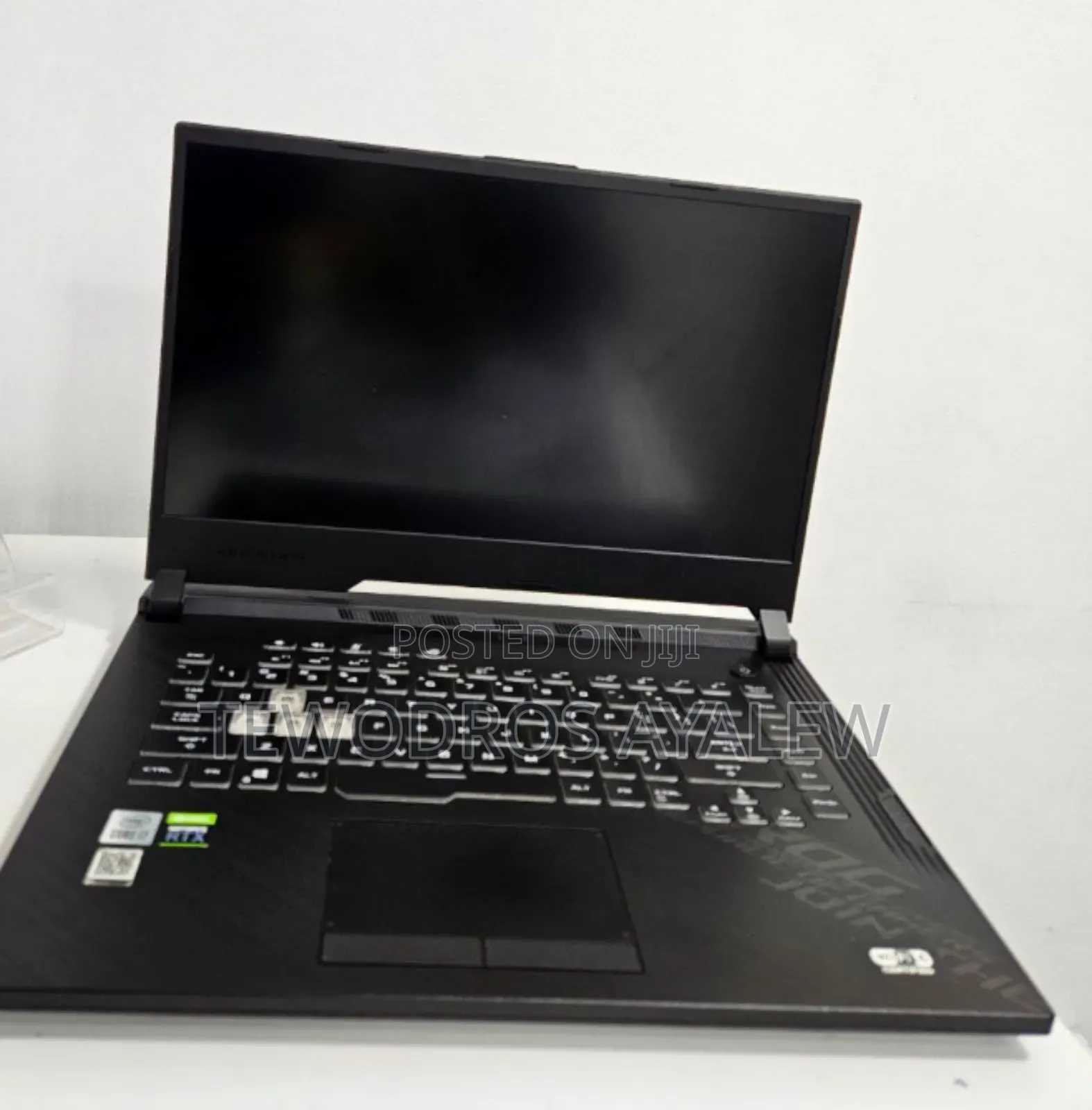 New Laptop Asus ROG Strix G15 16GB Nvidia SSD 512GB