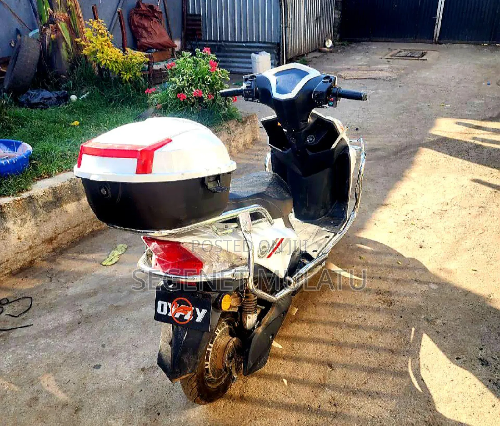 Motorcycle 2020 White