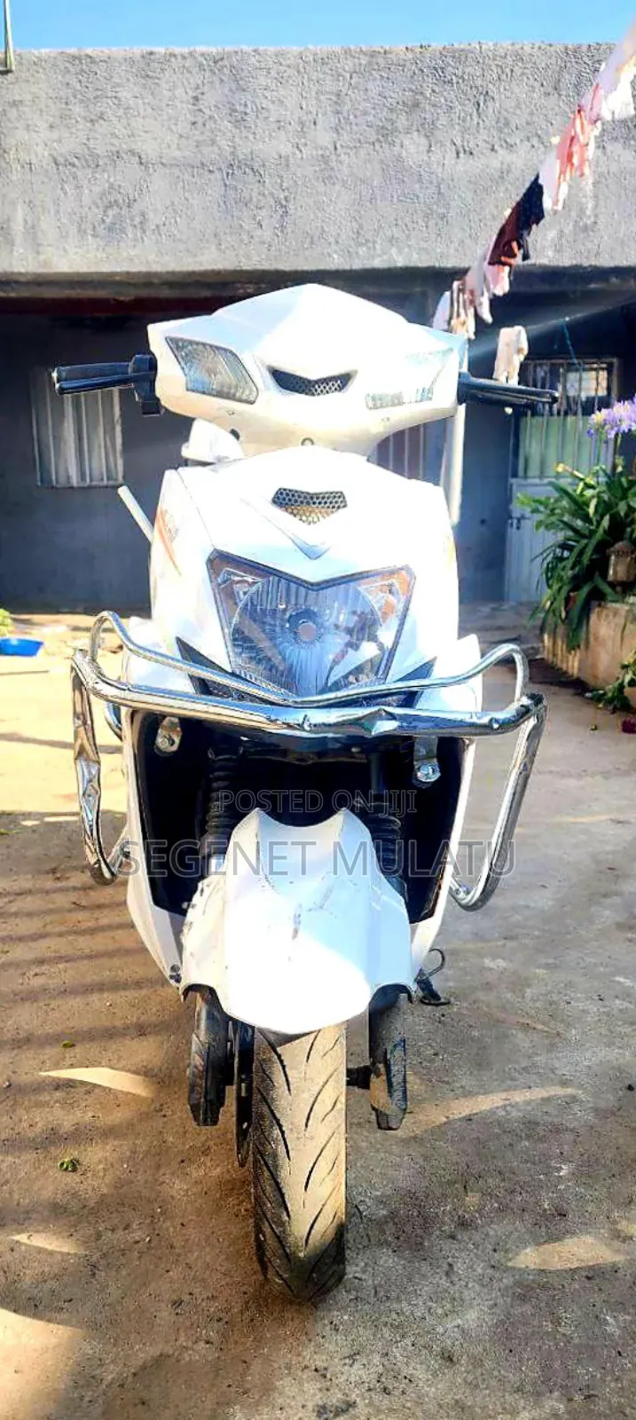 Motorcycle 2020 White