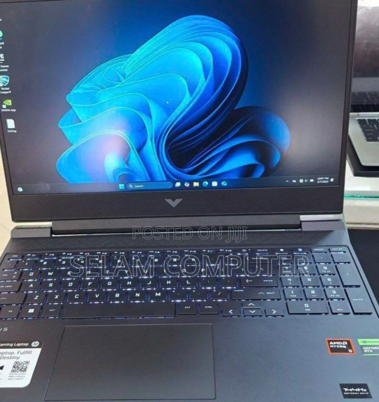 New Laptop HP Victus 15 16GB AMD Ryzen 5 SSD 512GB