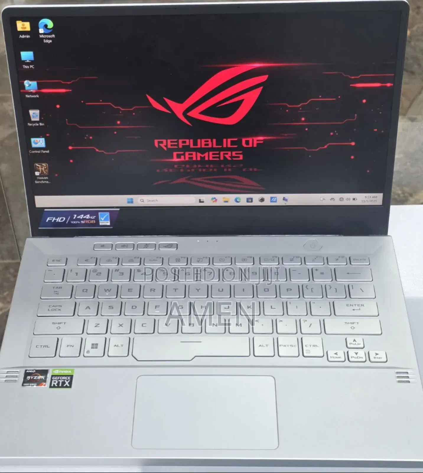 New Laptop Asus ROG Zephyrus G14 16GB AMD Ryzen 7 SSD 1T