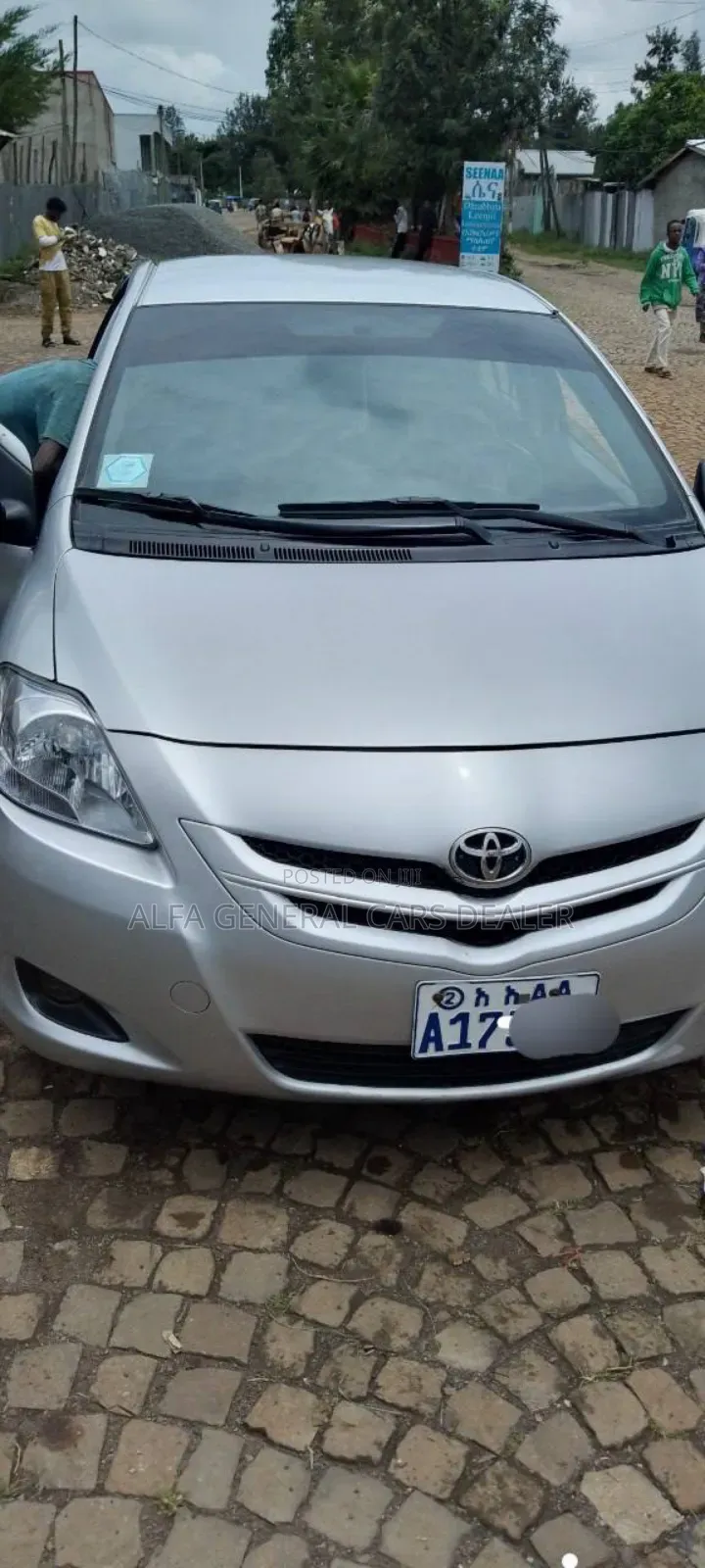 Toyota Yaris Sedan Automatic 2007 Silver