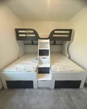 Modrn Bunk Bed ( ተደራራቢ አልጋ ) 3 Beds