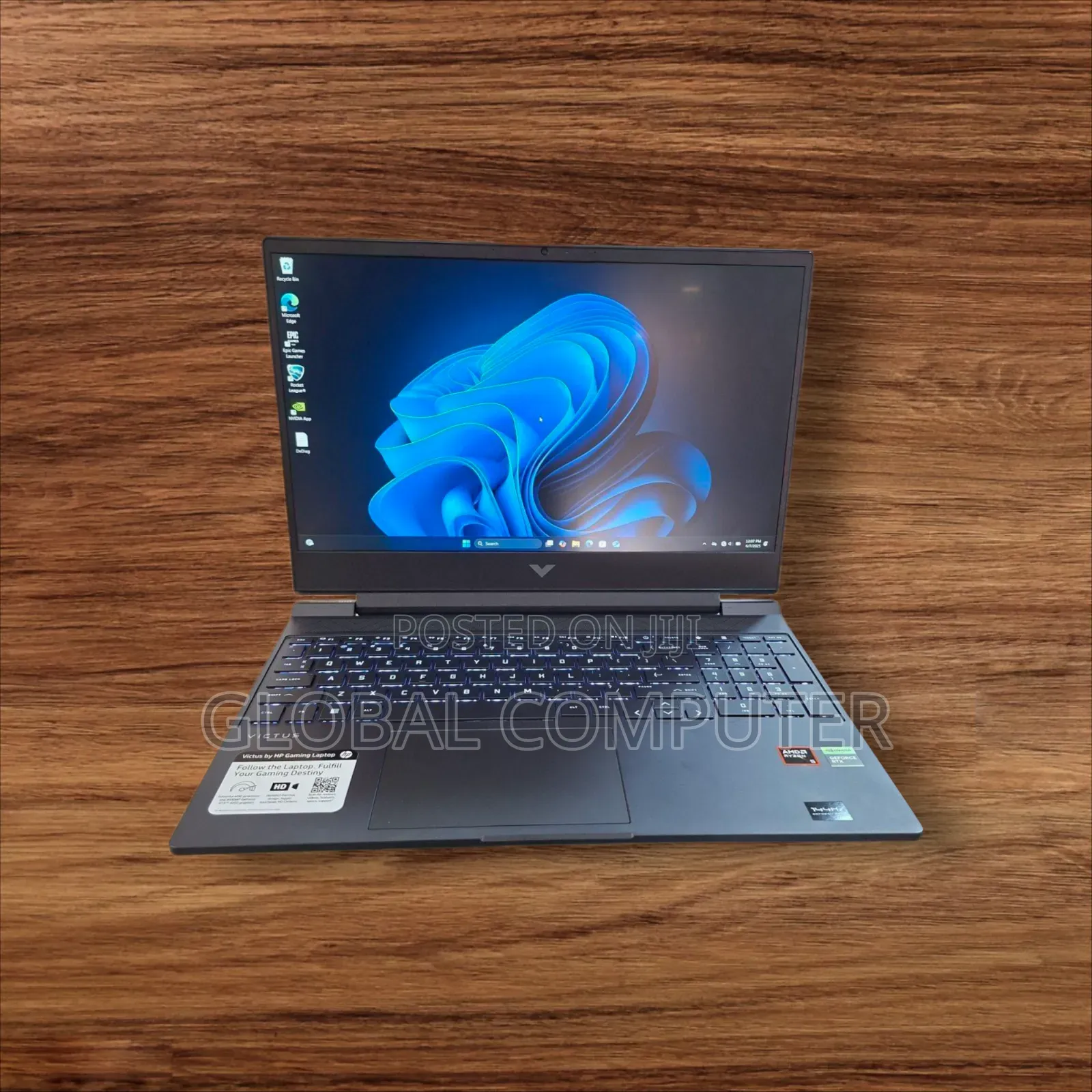 New Laptop HP Victus 16 16GB AMD Ryzen 5 SSD 512GB