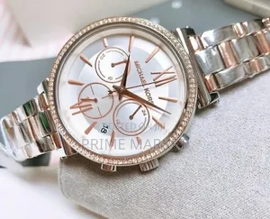 Photo - Michael Kors Sofie Chronograph–Silver Gold Premium Ladies' Watch