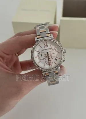 Photo - Michael Kors Sofie Chronograph–Silver Gold Premium Ladies' Watch