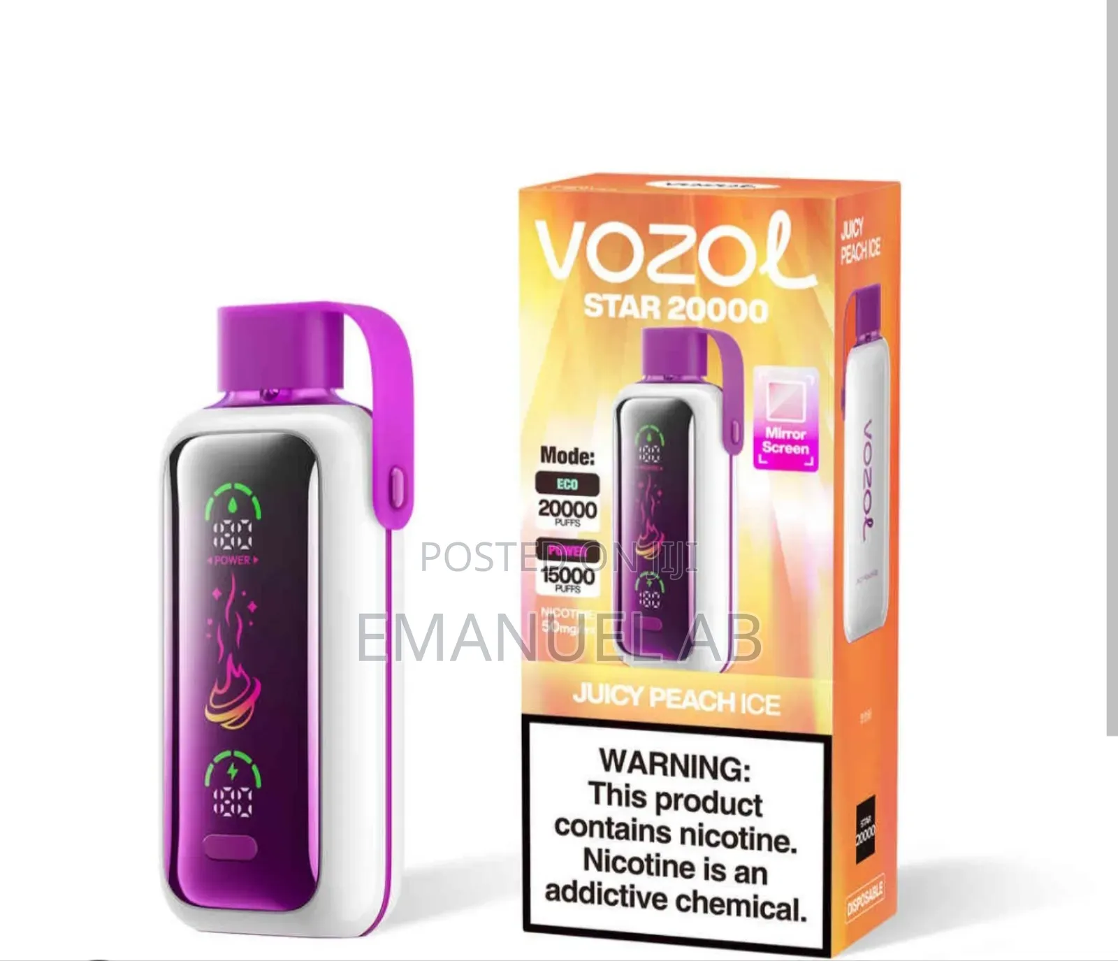Vozol Star 20,000 Puff Original Vape