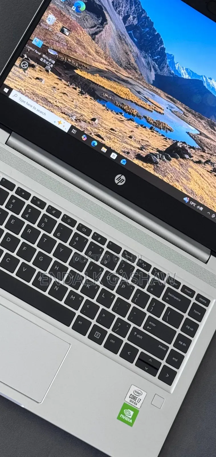 New Laptop HP ProBook 440 G7 16GB Intel Core I7 SSD 512GB